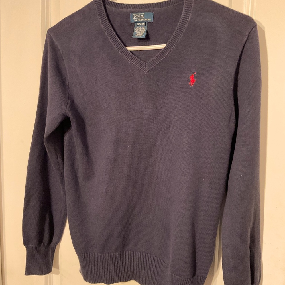 🔥🏇Polo Ralph Lauren Boy V-Neck Sweater